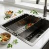 Pure.Sink Comfort Sink Insert, Gun Metal COL-GunMetal